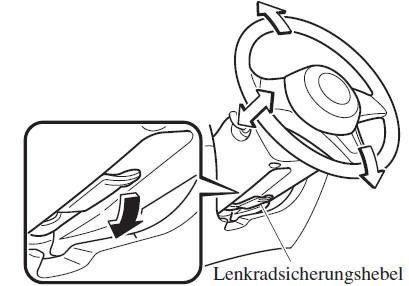 Lenkradeinstellung