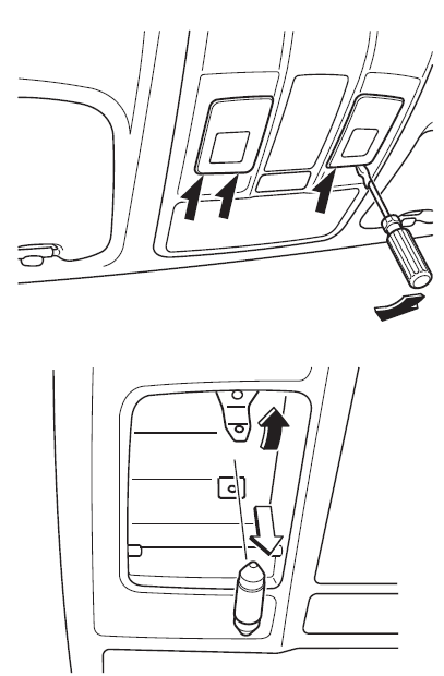 Auswechseln der Innenraumbeleuchtung