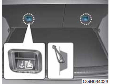 Ein Kinderrückhaltesystem mit einem zusätzlichen Halteband an einer Halterung (Top Tether) im Fahrzeug sichern