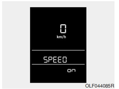 Digitaler Geschwindigkeitsmesser (km/h oder MPH)