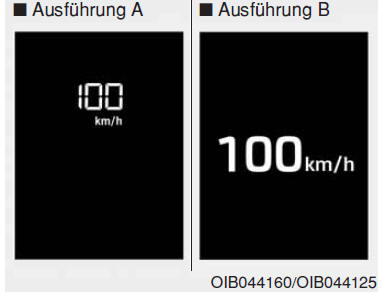 Digitaler Geschwindigkeitsmesser (km/h oder MPH)