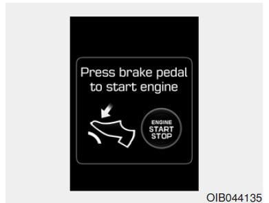 Bremse betät. für Motorstart (Smartkey-System und Automatikgetriebe)